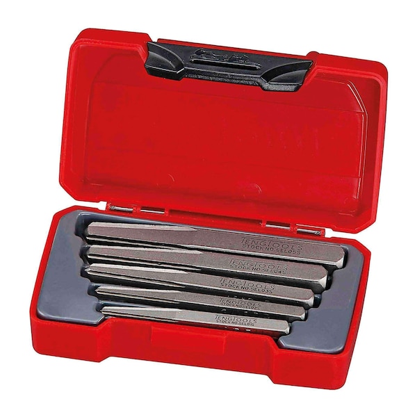 TMSE05S 5 Piece Screw Extractor Set